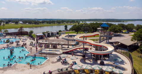 The Most Epic Resort Campground In Oklahoma Is An Outdoor Playground With An Aqua Park, Water Slide, And More