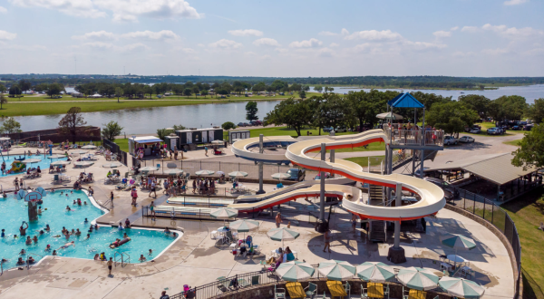 The Most Epic Resort Campground In Oklahoma Is An Outdoor Playground With An Aqua Park, Water Slide, And More