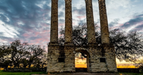 Few People Know You Can Still Visit The Ruins Of The Old Baylor University Campus In Texas