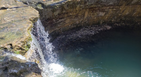 There’s A Secret Waterfall In Indiana Known As Muscatatuck Falls, And It’s Worth Seeking Out