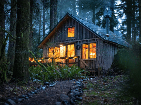 The Historic Oregon Cabin That Will Transport You Back In Time