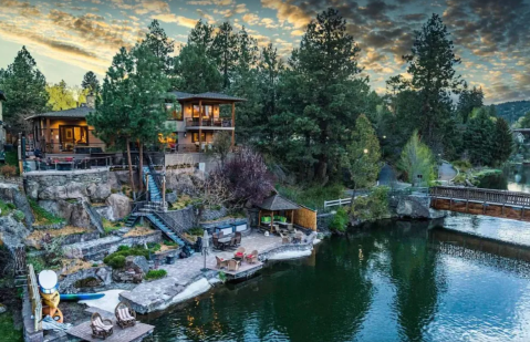 Spend The Night In This Incredible Oregon Riverfront Playground For An Unforgettable Adventure