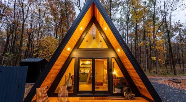 There’s An A-Frame Tiny House Airbnb In New And It’s The Perfect Little Hideout Airbnb In New York And It’s The Perfect Little Hideout