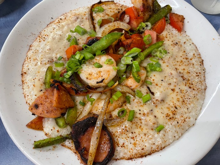 Hole in the Wall Restaurant in South Carolina - Shrimp & Grits