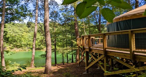 Go Glamping At These 7 Campgrounds In Georgia With Yurts For An Unforgettable Adventure