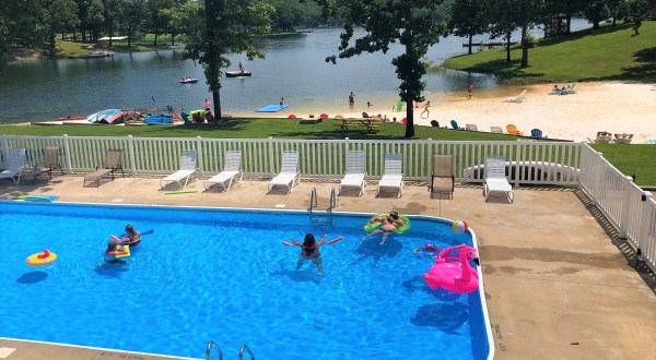 The Most Epic Resort Campground In Arkansas Is An Outdoor Playground With A New Aqua Park, Swimming Pool, Safari Mini Golf, And More