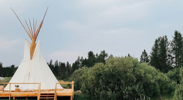 Spend The Night In A Teepee At This Unique Idaho Campground
