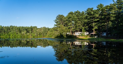 The Most Epic Campground in Massachusetts Has a Water Playground, Mini Golf Course, and More