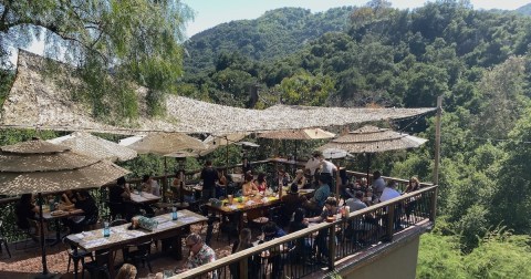 The Hidden Restaurant In Southern California That's Surrounded By The Most Breathtaking Canyon Views