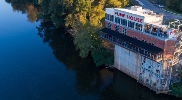 Enjoy An Upscale Dinner With A View At The Pump House, A 5-Story Riverside Restaurant In South Carolina