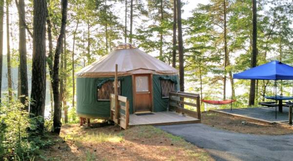 Go Glamping At These 7 Campgrounds In Georgia With Yurts For An Unforgettable Adventure
