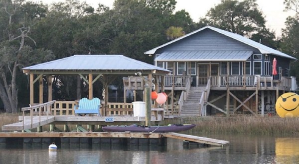 The Unique Goat Island Vrbo Accessible Only By Boat Makes For A Vacation Experience You’ll Never Forget
