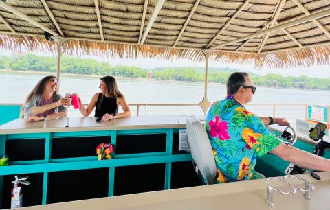 Embrace Summer With A Unique Tiki Boat Ride Along The Ohio River