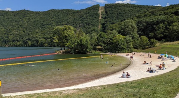 This Hidden Swimming Hole With A Sandy Beach In Pennsylvania Is A Stellar Summer Adventure