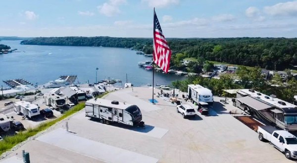 With A Swimming Pool, Slides, And A Dog Park, This RV Campground In Missouri Is A Dream Come True