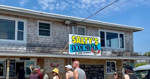 On Your Way To The Beach Enjoy A Meal At This Hidden Gem Seafood Shack In Rhode Island