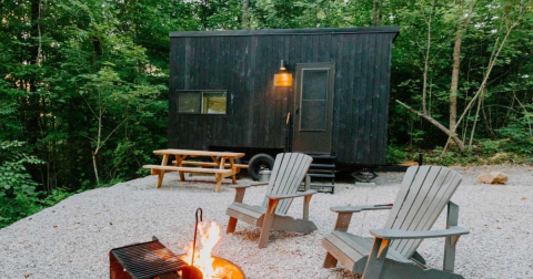 Getaway And Unwind Surrounded By Nature In The Wisconsin Forest