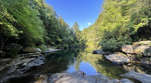 This Hidden Swimming Hole With Cascading Water In Tennessee Is A Stellar Summer Adventure