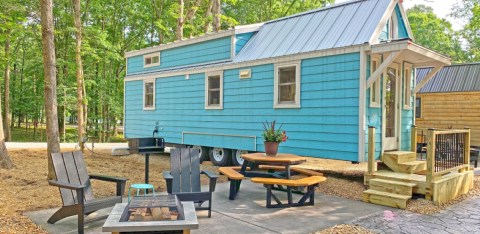 The Thousand Trails Natchez Trace Campground In Tennessee Has A Tiny House Village That's Absolutely To Die For