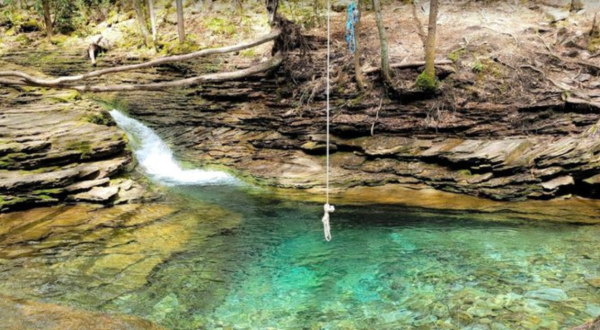 This Hidden Swimming Hole With Rope Swing In Virginia Is A Stellar Summer Adventure