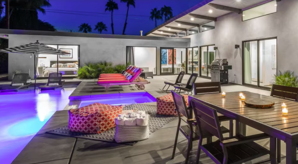 Enjoy A Private Group Getaway With Luxury Amenities At This Epic Villa Rental In Southern California