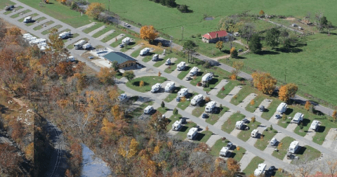 Nestled On A Crystal Clear Creek, Big Creek RV Park In Missouri Will Be Your New Favorite Summer Retreat