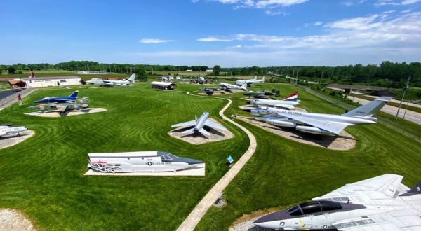 With 29 Military Aircraft On Display, This Small Town Museum In Indiana Is A True Hidden Gem