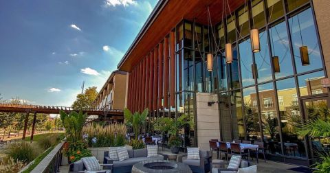 Enjoy An Upscale Dinner With City Views At Anthony's Chophouse, A 2-Story Restaurant In Indiana