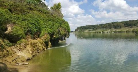 Take An Easy Hike Through Crockett Gardens And Falls, A Tropical Paradise In Texas