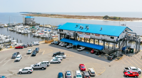 Enjoy An Upscale Dinner With A Gulf View At McElroy’s Harbor House, A Seafood Restaurant In Mississippi