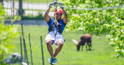 Soar Over The African Safari On This Only-In-Ohio Zipline Adventure