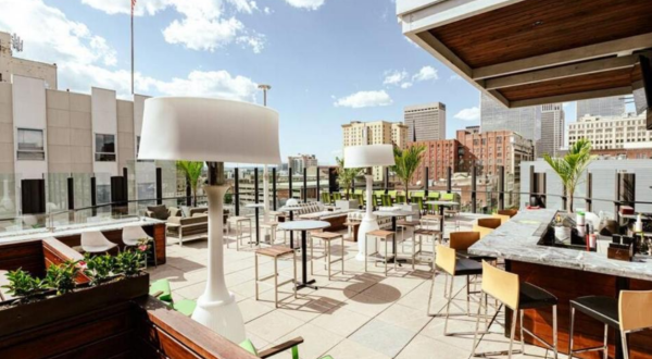Enjoy An Upscale Dinner With A View At 8UP, An 8-Story Restaurant In Louisville