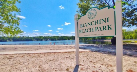 The One Pristine Inland Beach In New Jersey That Will Make You Swear You're On The Coast
