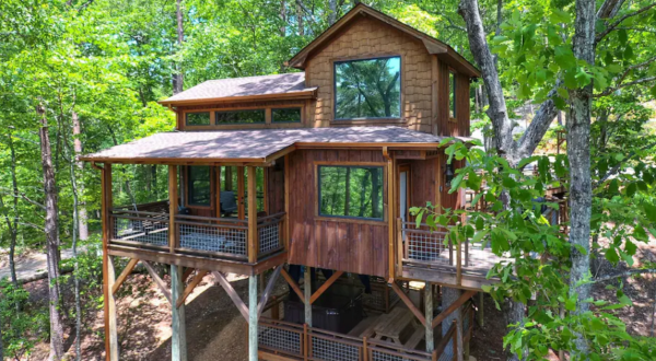 This Magical Treehouse Is The Best Home Base For Your Adventures In Georgia’s Mountains