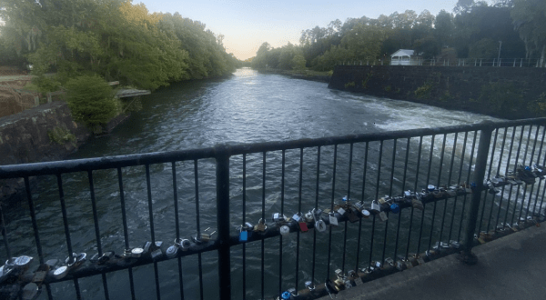 The Story Behind The Paris Love Locks Tradition That Made Its Way To This Waterfront Trail In Georgia
