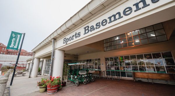 Spanning 80,000 Square Feet, This Massive Sporting Goods Store Is Hiding In The Presidio of San Francisco