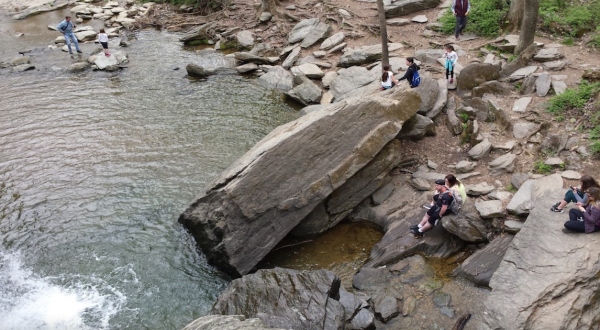 This Swimming Hole With A Picnic Area And A Waterfall In Maryland Is A Stellar Summer Adventure