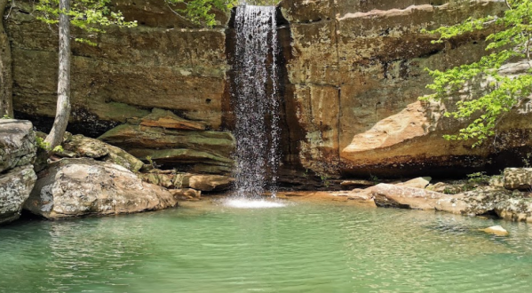 This Hidden Swimming Hole With A Waterfall In Illinois Is A Stellar Summer Adventure