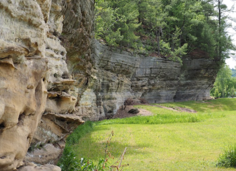 With A Remarkable Rock Formation And Tunnel, This Unique Park In Wisconsin Is Perfect For A Family Day Trip
