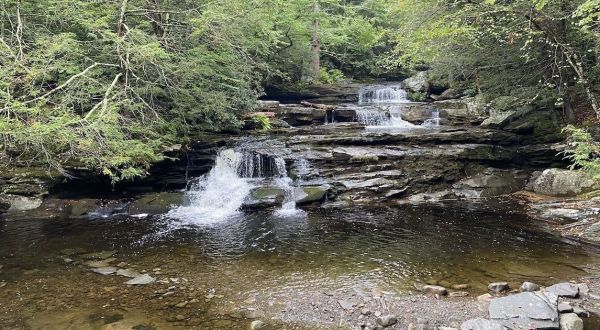 This Hidden Swimming Hole With A Waterfall In New York Is A Stellar Summer Adventure