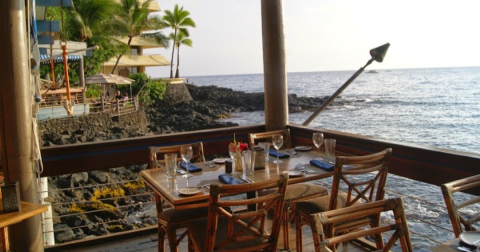 Enjoy An Upscale Dinner With A View At Huggo's, An Oceanside Restaurant In Hawaii