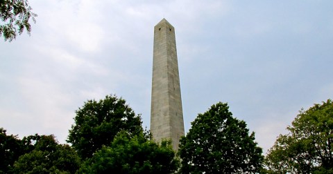 Climb 294 Steps To The Top Of The Bunker Hill Monument In Charlestown And You Can See All Over Boston