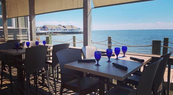 Enjoy An Upscale Dinner With A View At The Blue Point, A Currituck Sound-Side Restaurant In North Carolina