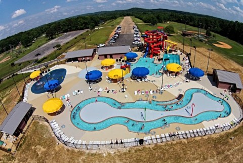 This Hidden Water Park With 3 Giant Slides And A Lazy River In Alabama Is A Stellar Summer Adventure