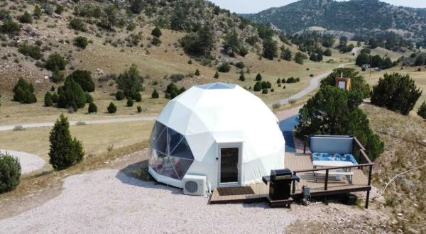 There’s A Dome Airbnb In Wyoming Where You Can Truly Sleep Beneath The Stars