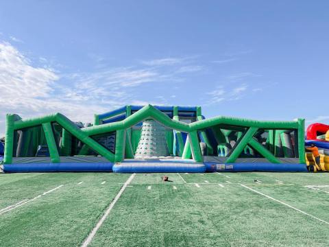 There's No Better Way To Spend A Summer Day Than At The New Inflatable Waterpark In Idaho