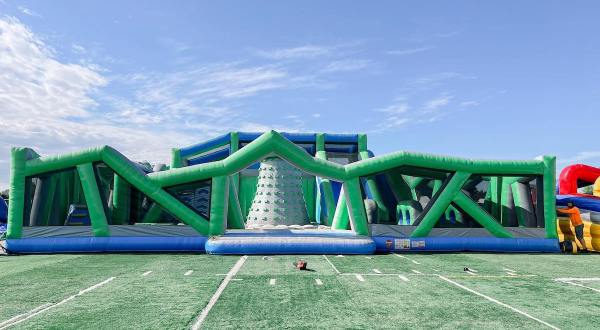 There’s No Better Way To Spend A Summer Day Than At The New Inflatable Waterpark In Idaho