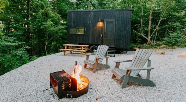 Getaway And Unwind Surrounded By Nature In The New York Forest