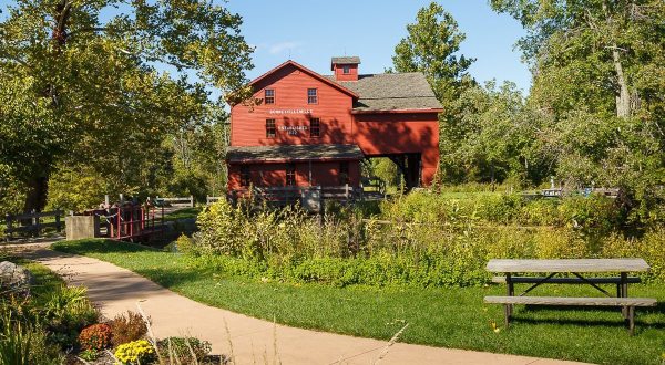 With A Historic Mill And Hiking Trails, This Unique Park In Indiana Is Perfect For A Family Day Trip