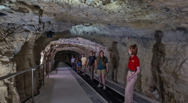 Ride A Conveyer Belt Through A Texas Cave For A One-Of-A-Kind Underground Adventure